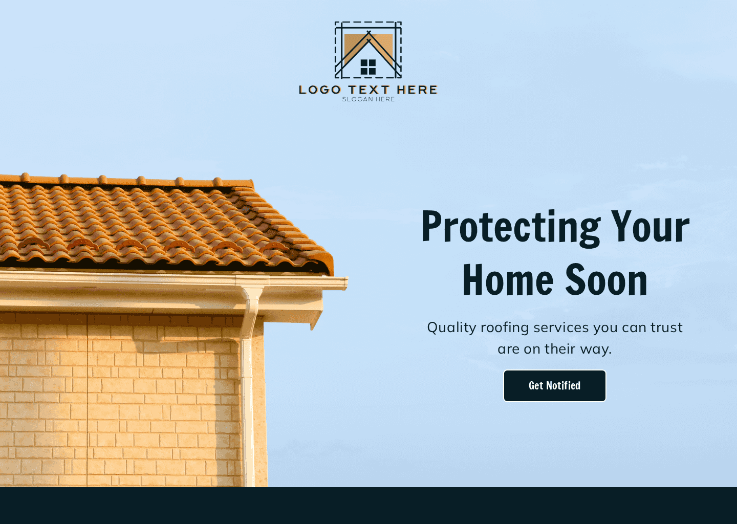 Roofing Service Launch Website Preview