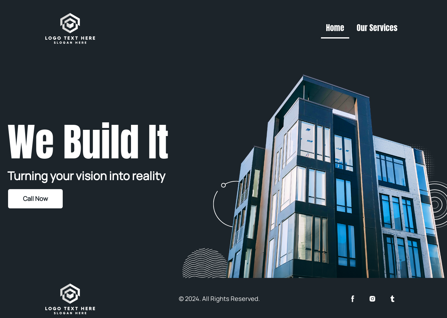 Construction Specialists Website Builder Image Preview