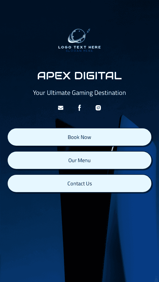 Gaming Cafe Lounge Link in Bio Preview
