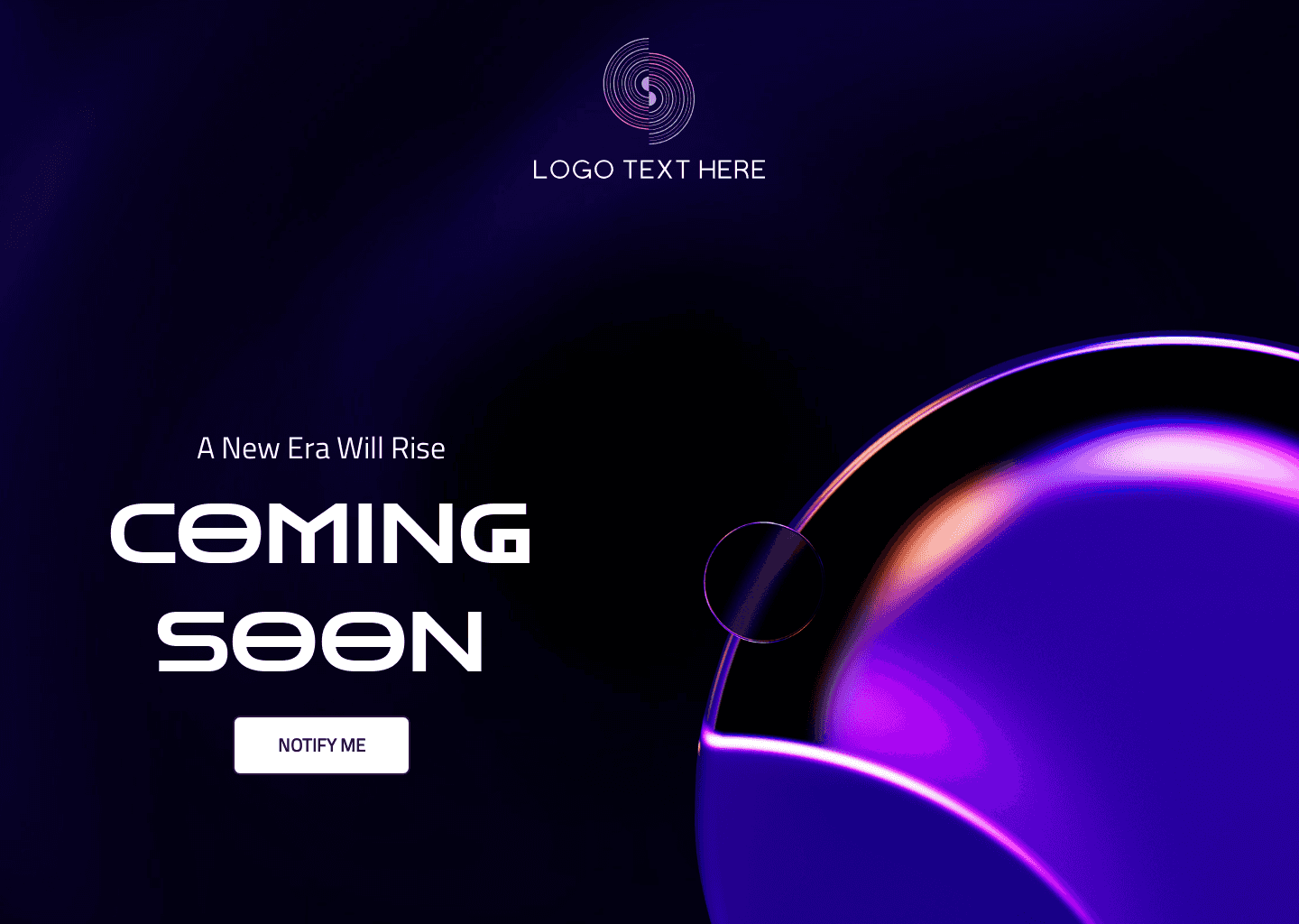 Generic Coming Soon Website Preview