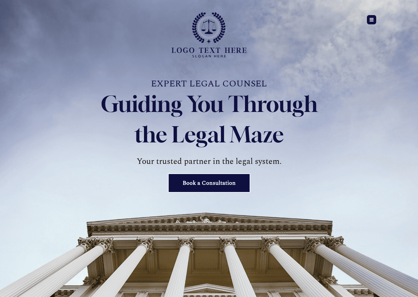 Expert Legal Service Website Preview