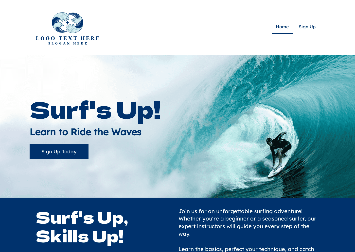 Surf websites outlet