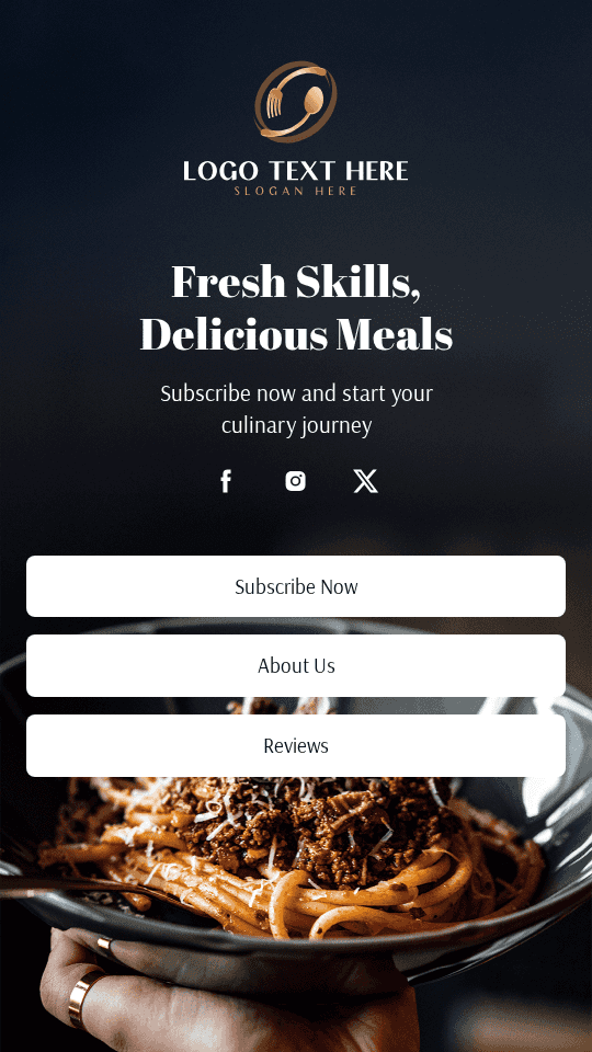 Cooking Coach Subscription Link in Bio Preview