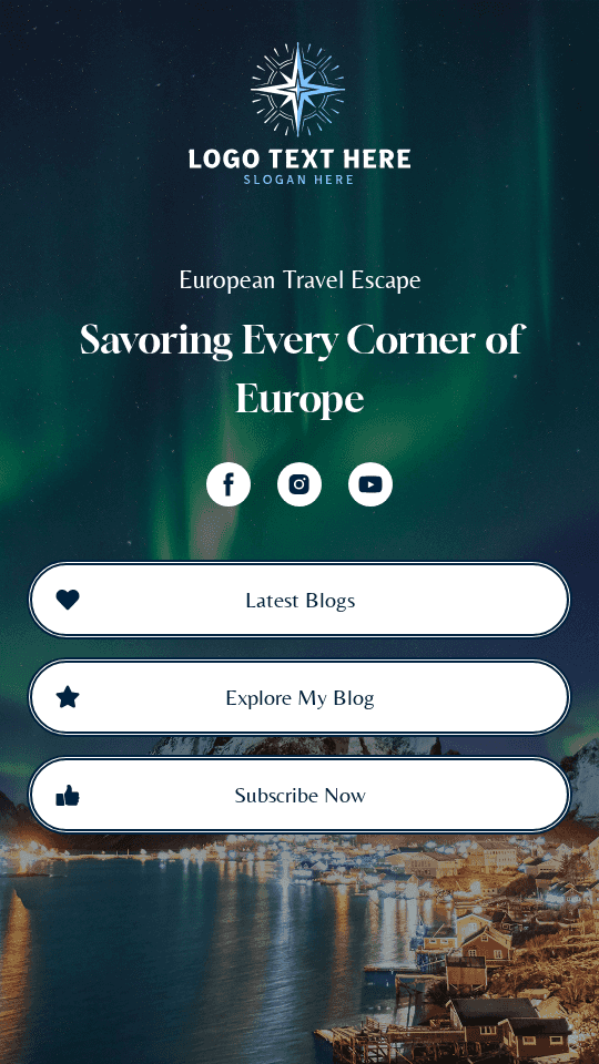 European Travel Blog Link in Bio Preview