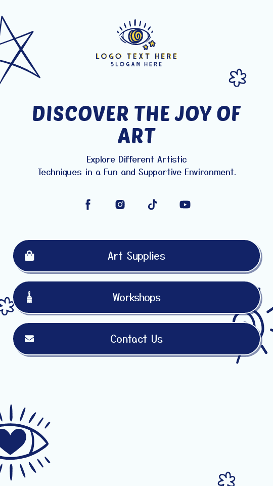 Quirky Art Workshop Link in Bio