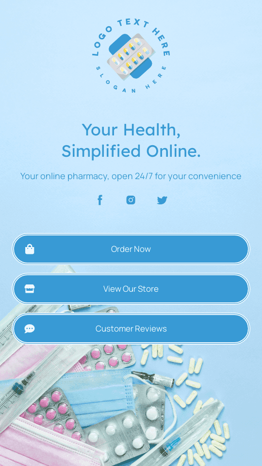 Online Medicine Drugstore Link in Bio
