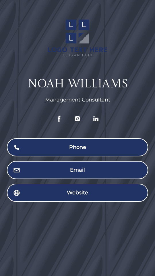 Generic Enterprise Advisor Digital Business Card