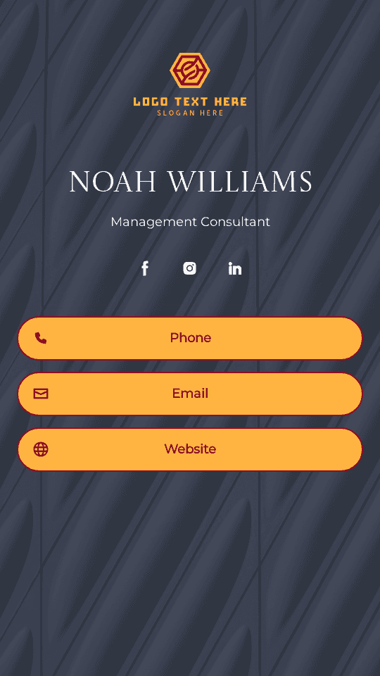 Generic Enterprise Advisor Digital Business Card