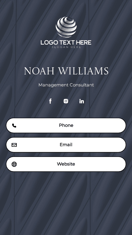 Generic Enterprise Advisor Digital Business Card