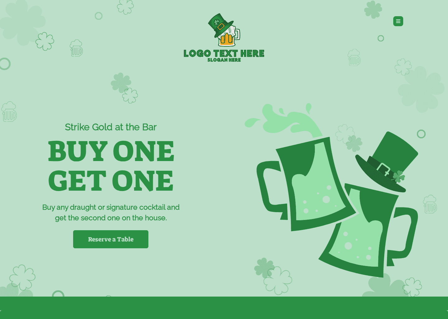 Beer Deal Bar Website Preview