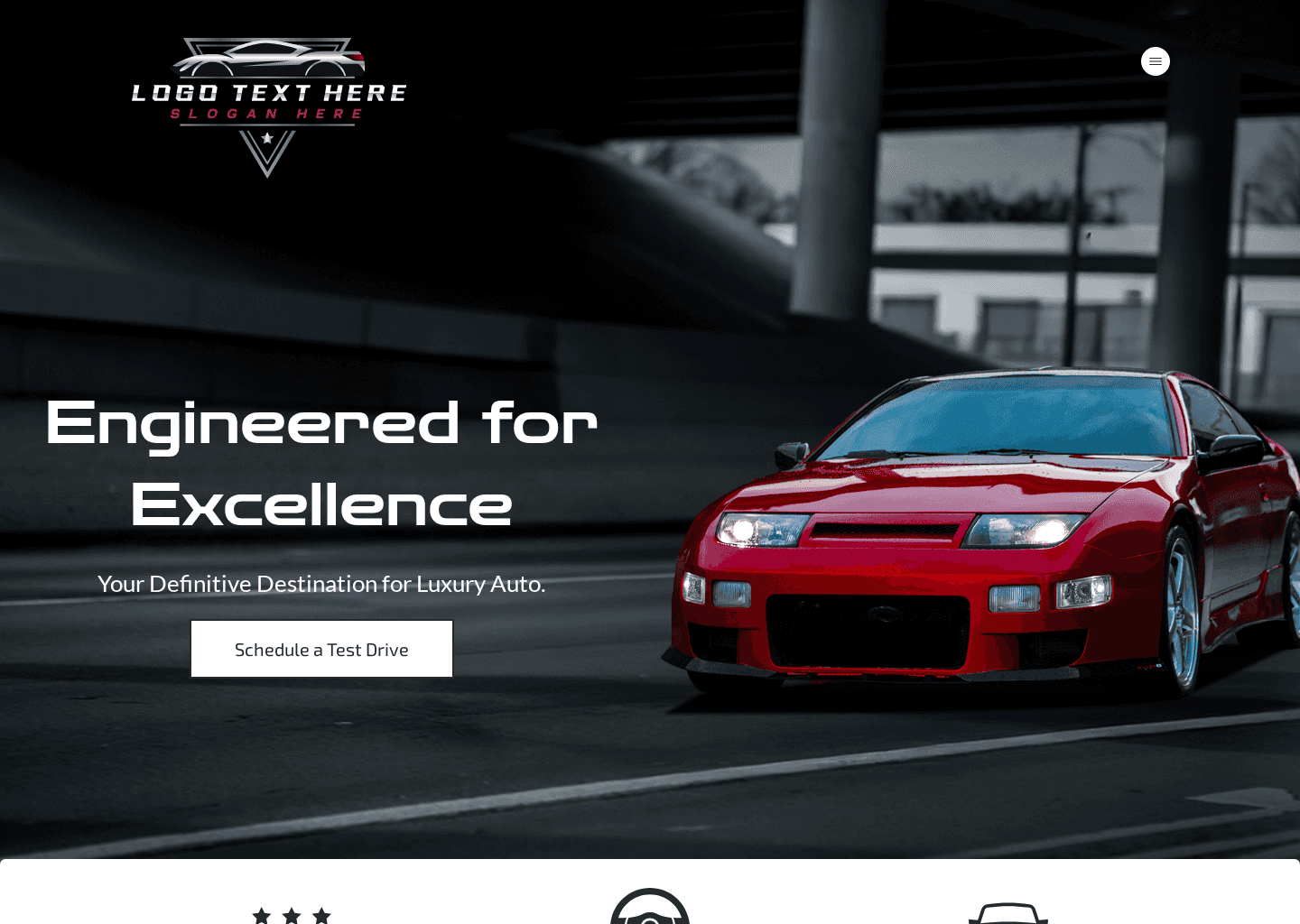 Autoworks Car Showroom Website Preview