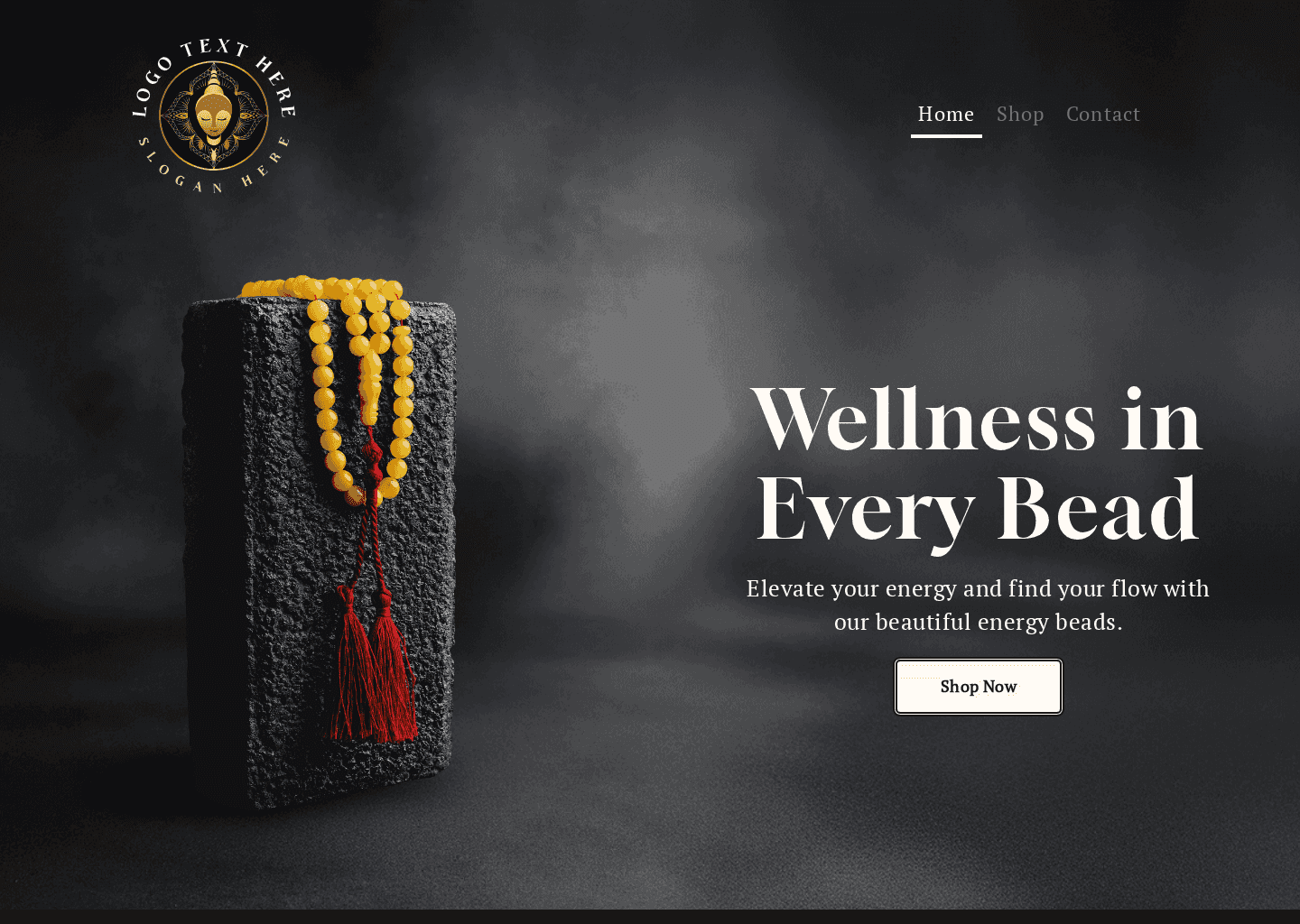 Wellness Beads Accessories Website Preview
