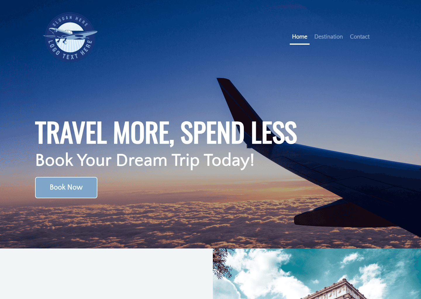 Travel Tourism Website Preview