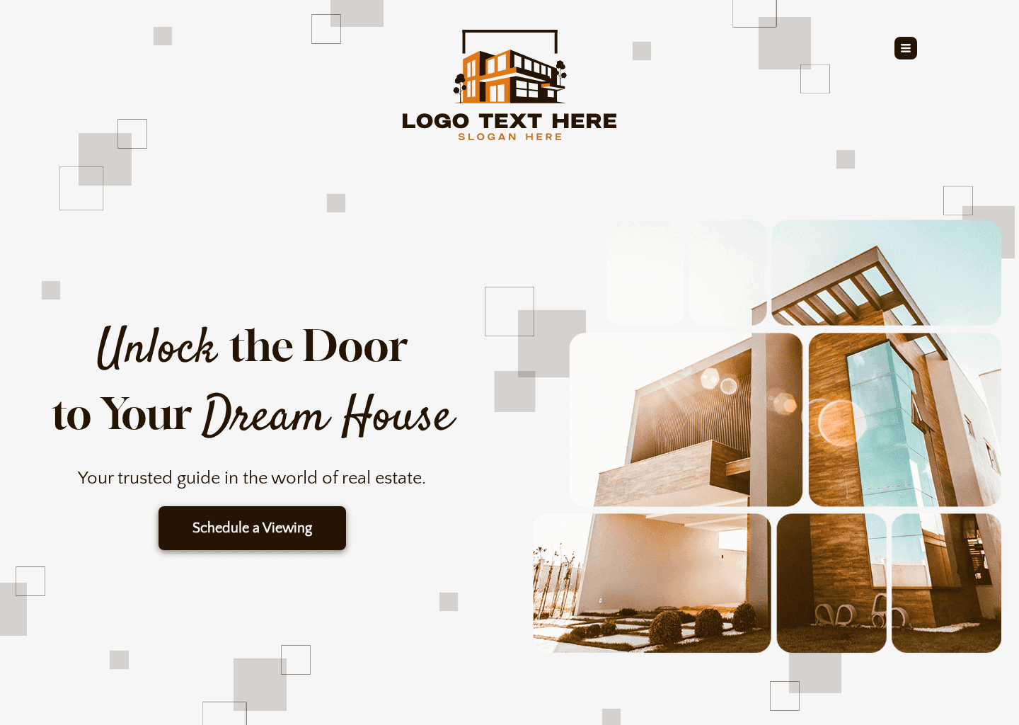 Real Estate Housing Website Preview