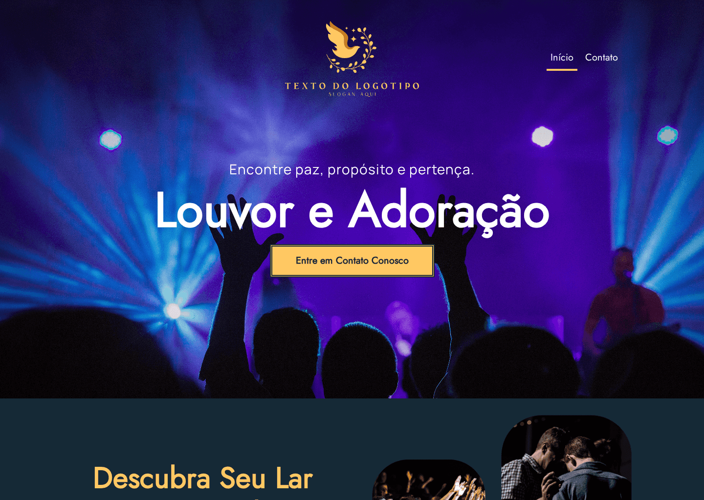 Ministério da Igreja Adoração Website