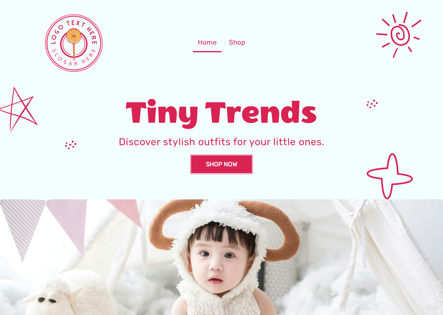 Kids Closet Essentials Website Preview