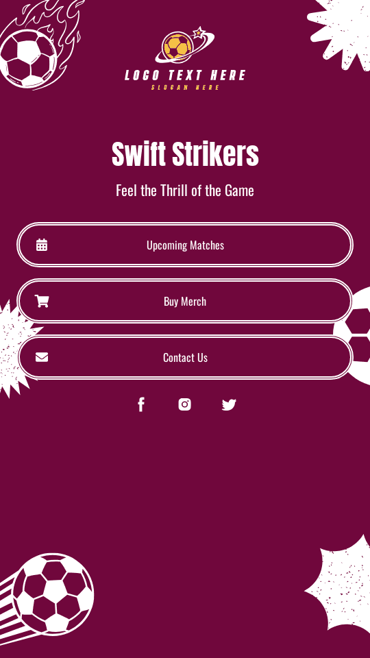 Soccer Varsity Sports Website