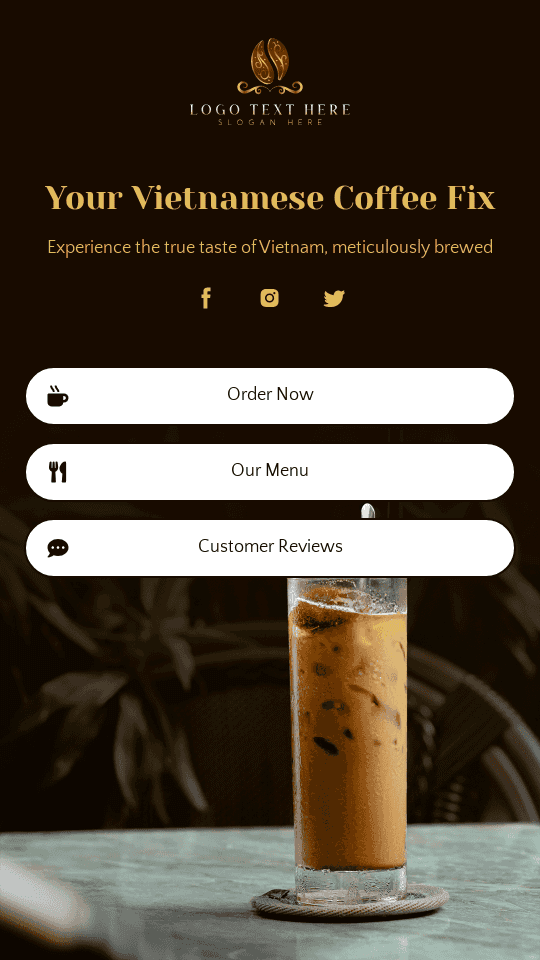 Vietnam Coffee Shop Link in Bio