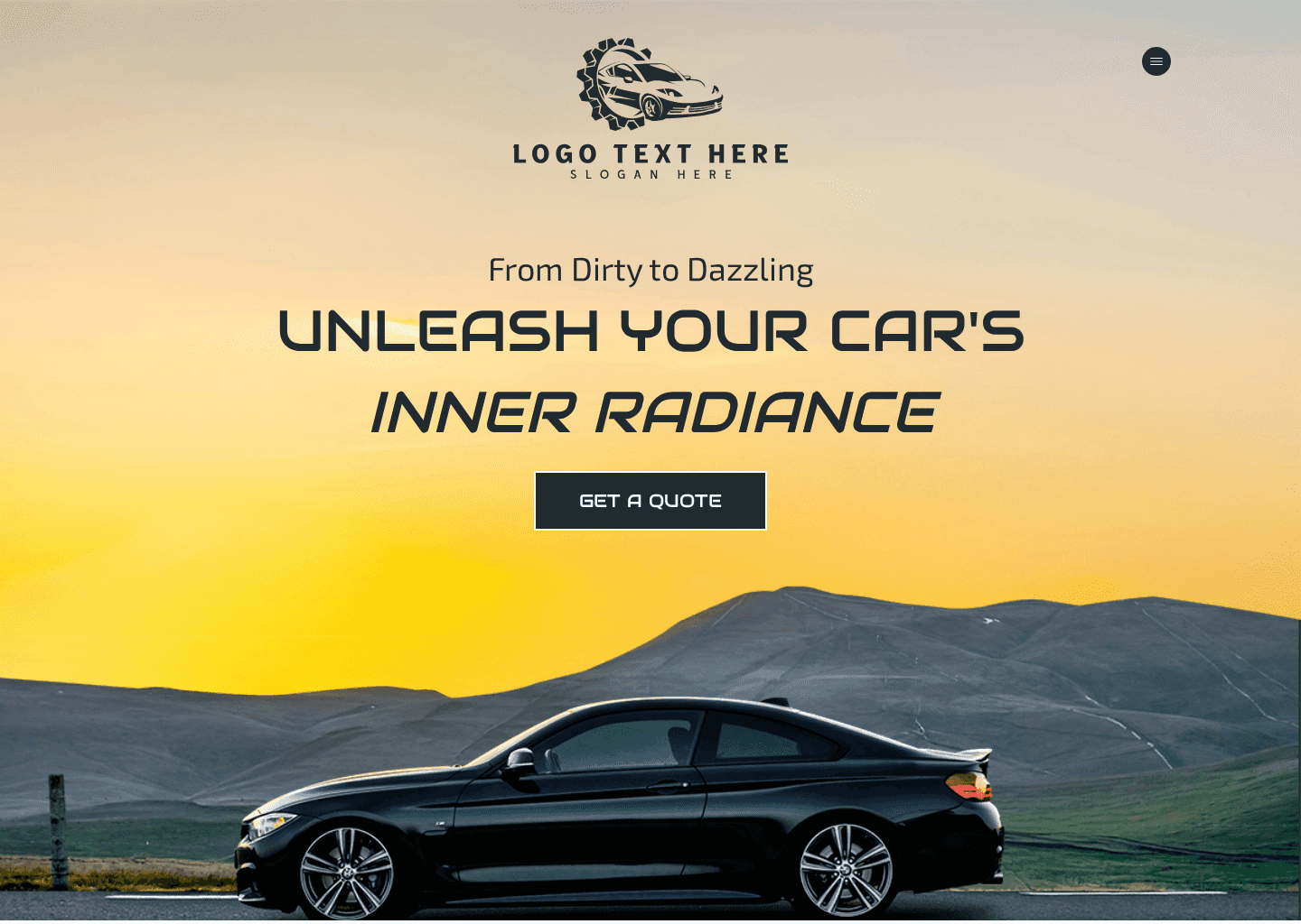 Premium Car Detailing Website Preview