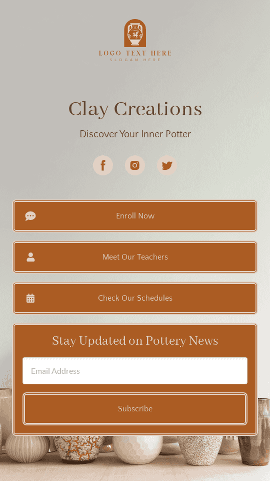 Clay Modelling Workshop Link in Bio