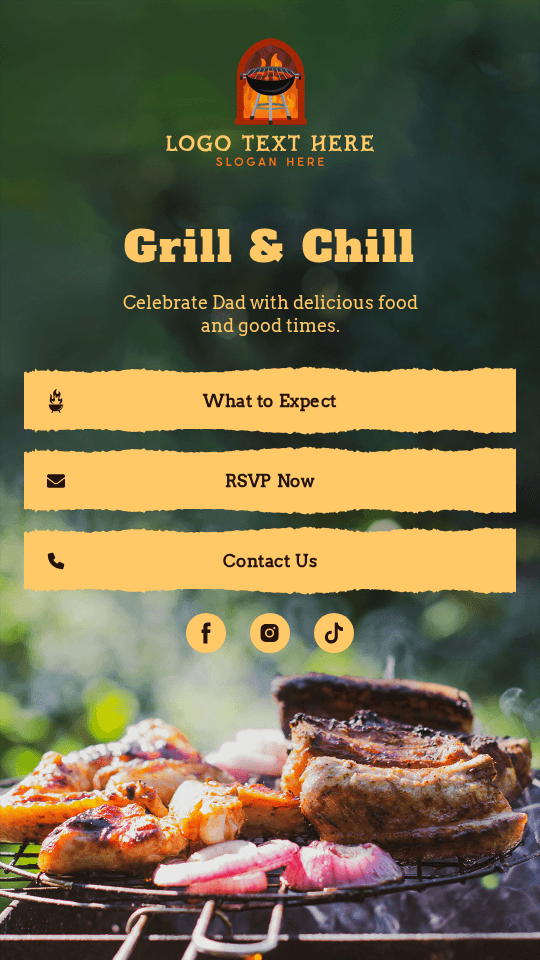 Fathers Day Barbecue Link in Bio Preview