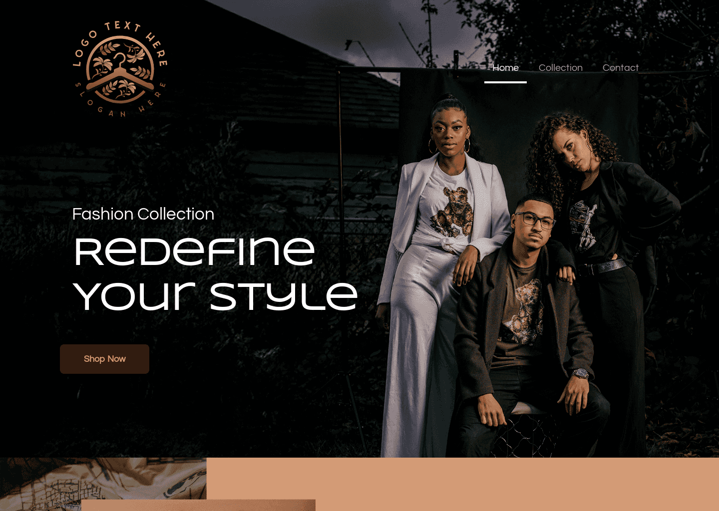 Brand Fashion Collection Website