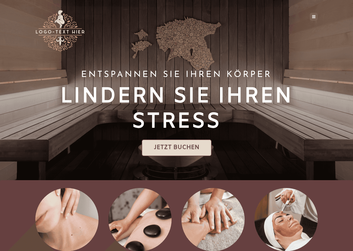 Körperbehandlung Spa Website