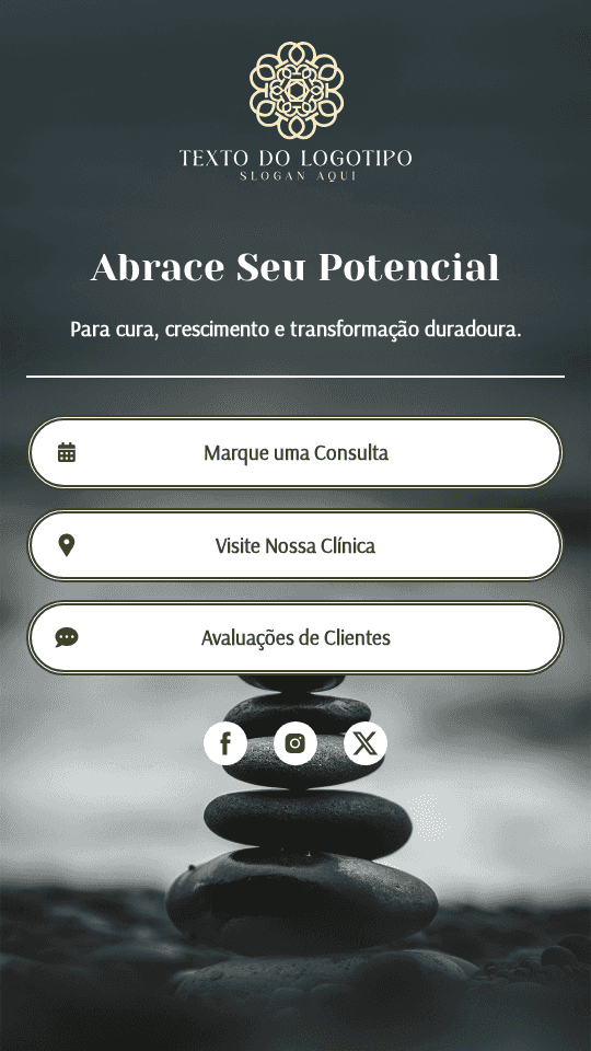 Clínica de Terapia de Aconselhamento Link in Bio Preview