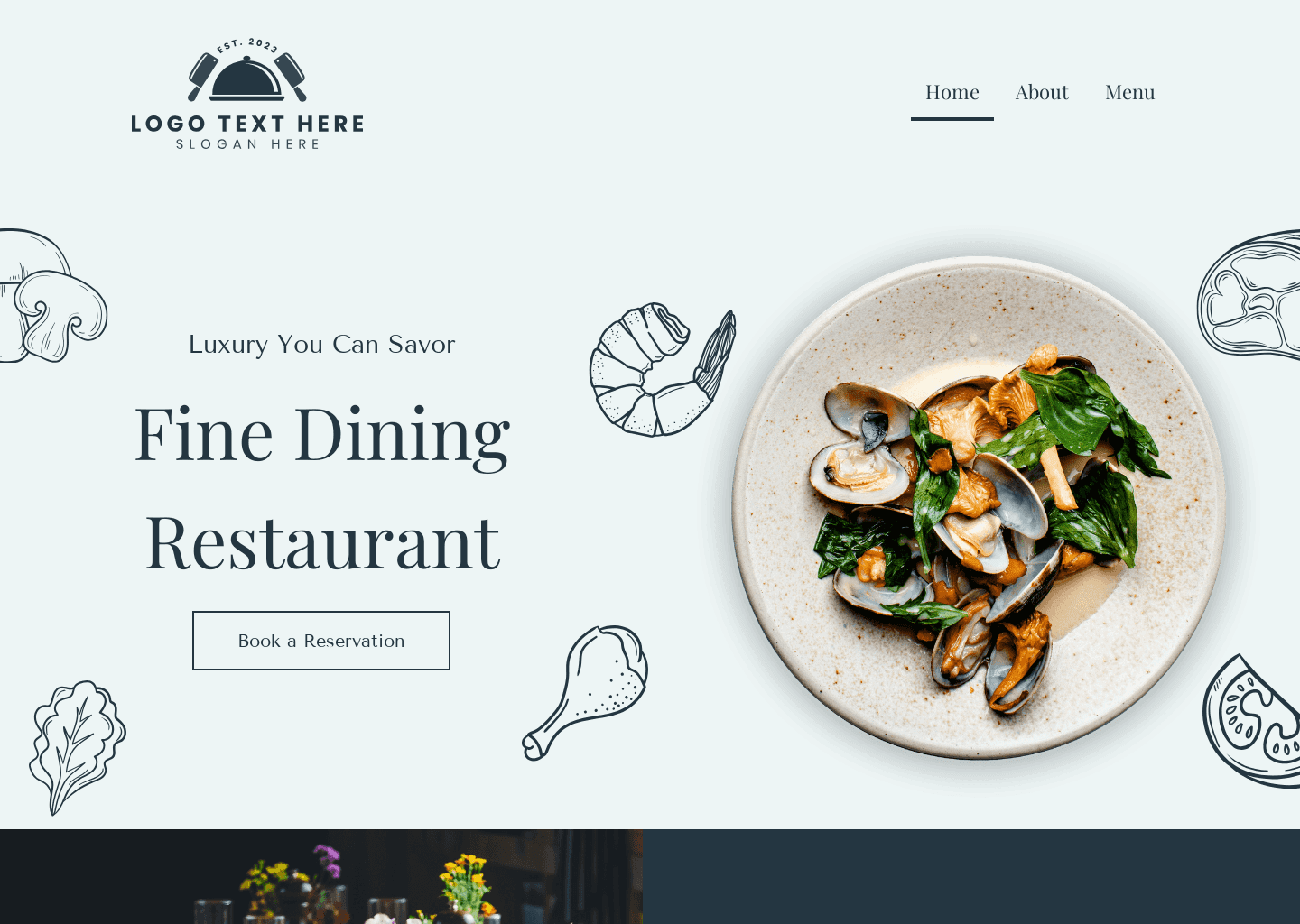 Fine Gathering website design