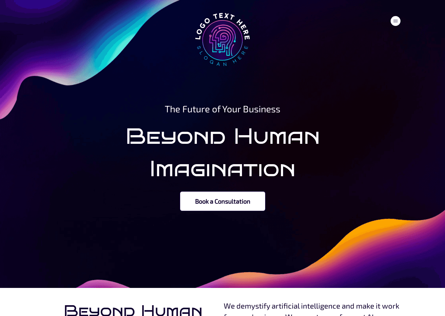 Digital Technology Consulting Website