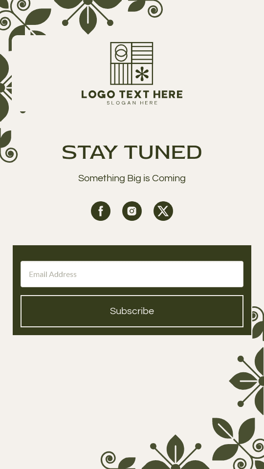 Corporate Stay Tuned Website