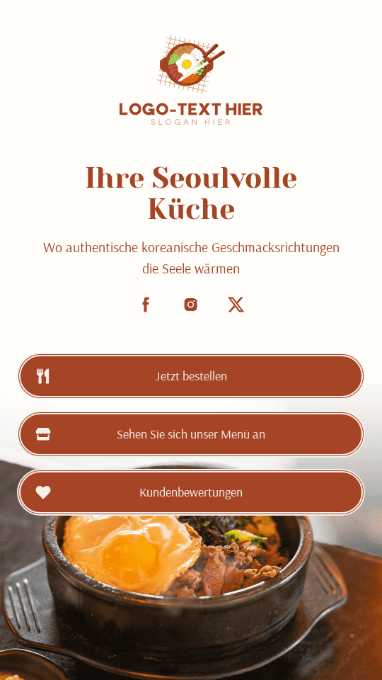 Koreanisches Restaurant Link in Bio