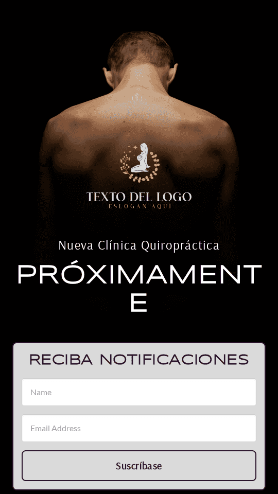 Lanzamiento de la Clínica Quiropráctica Link in Bio Preview