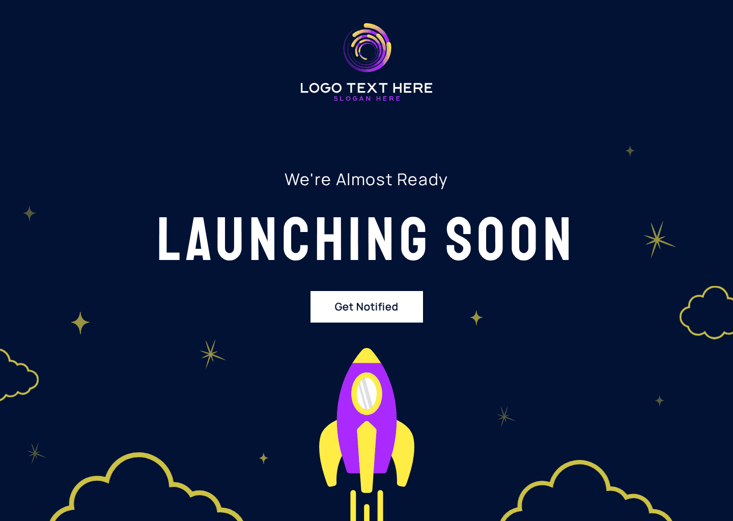 Generic Simple Launch Website