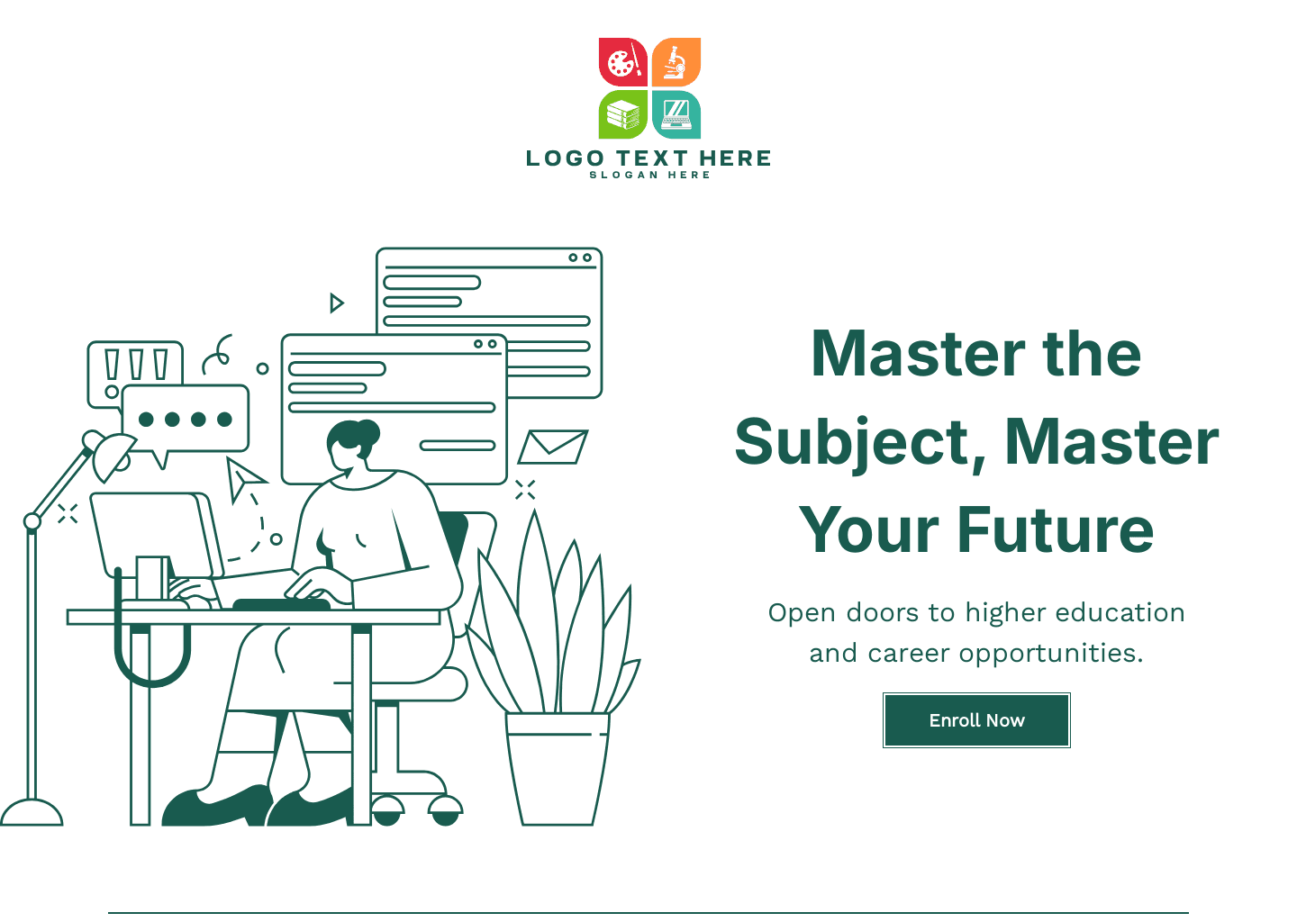 Private Academics Tutor Website Preview