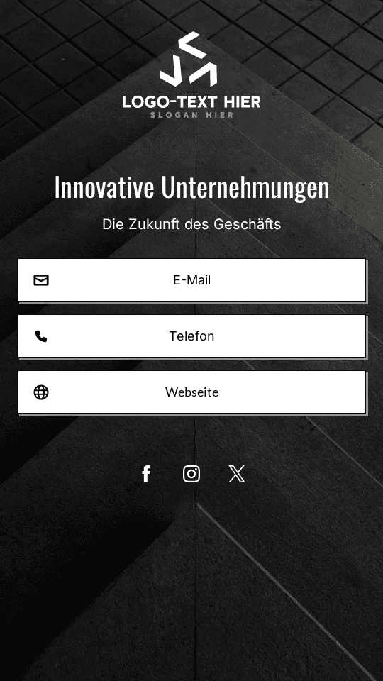 Generisches Unternehmen Link in Bio