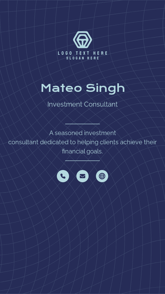 Corporate Investment Expert Digital Business Card