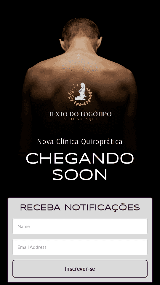 Lançamento da Clínica de Quiroprática Link in Bio Preview