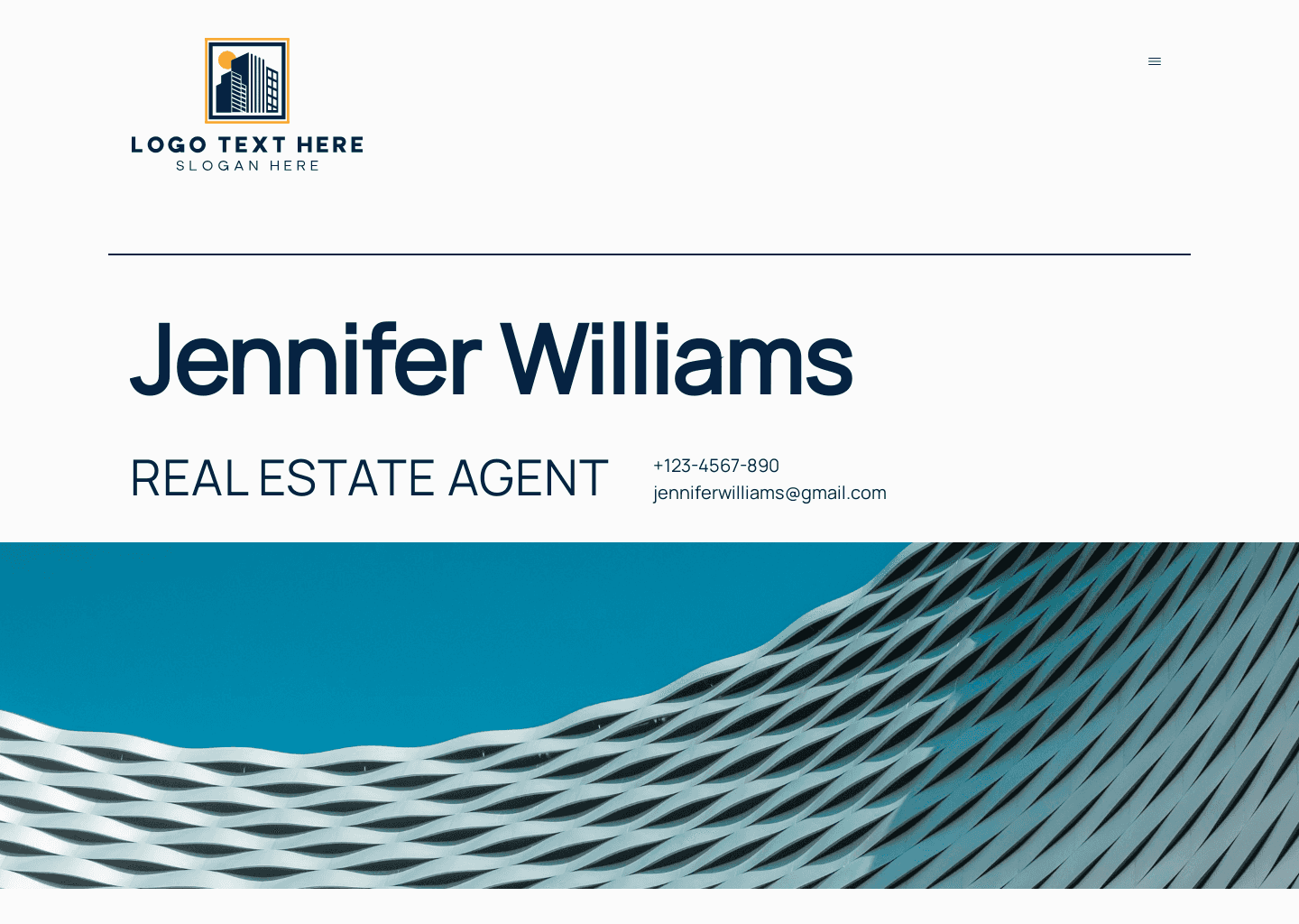 Real Estate Advisor Website Preview