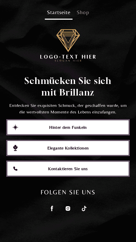 Mode-Schmuckgeschäft Link in Bio