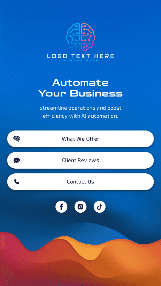 Artificial Intelligence Automation Link in Bio Preview