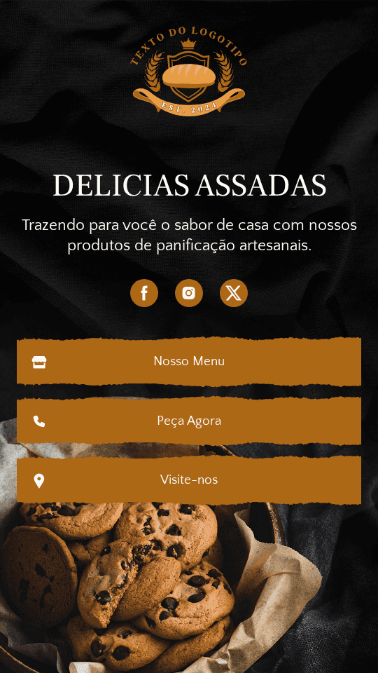 Delícias Frescas Assadas Website