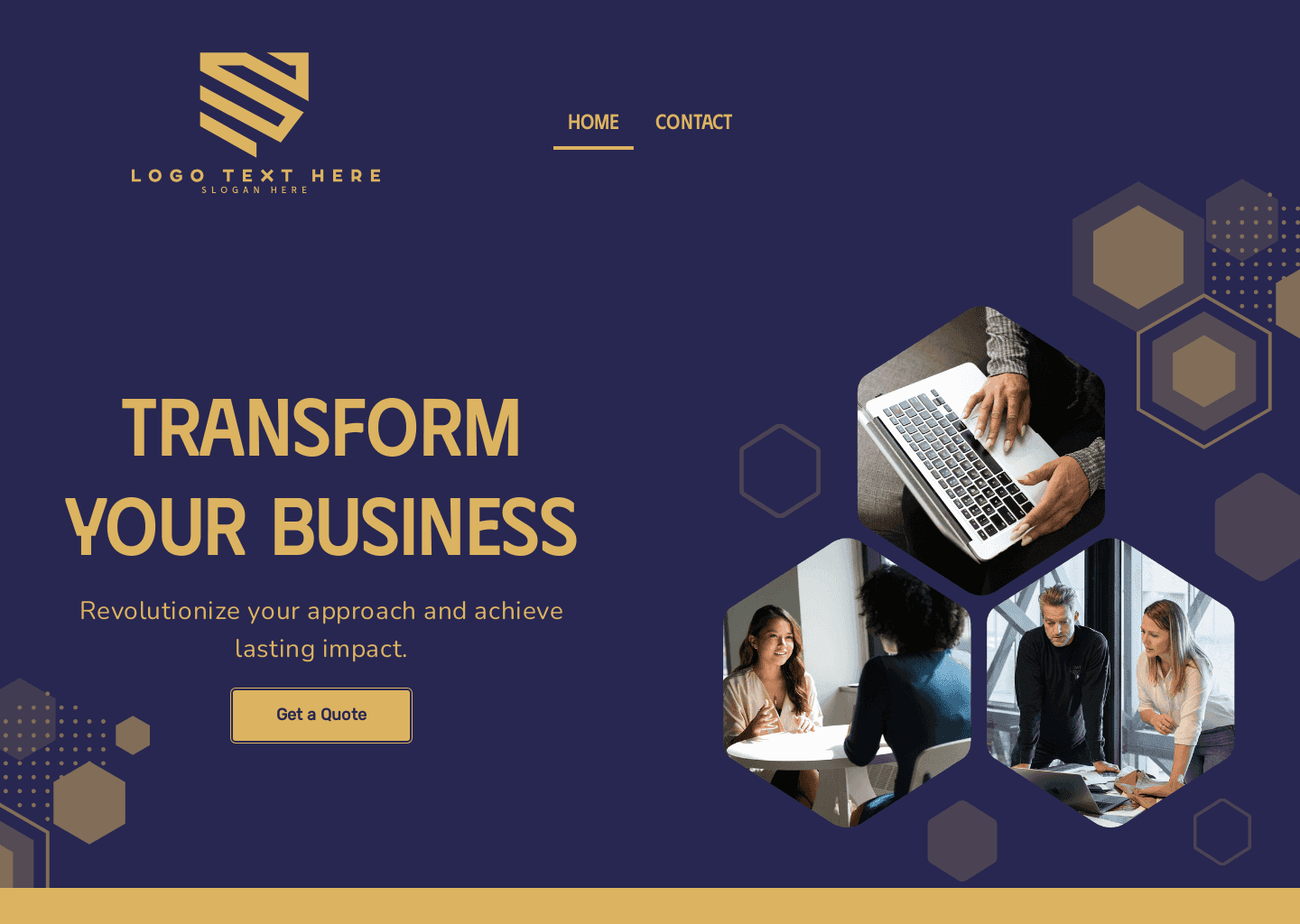 Professional Corporate Consultancy Website Preview