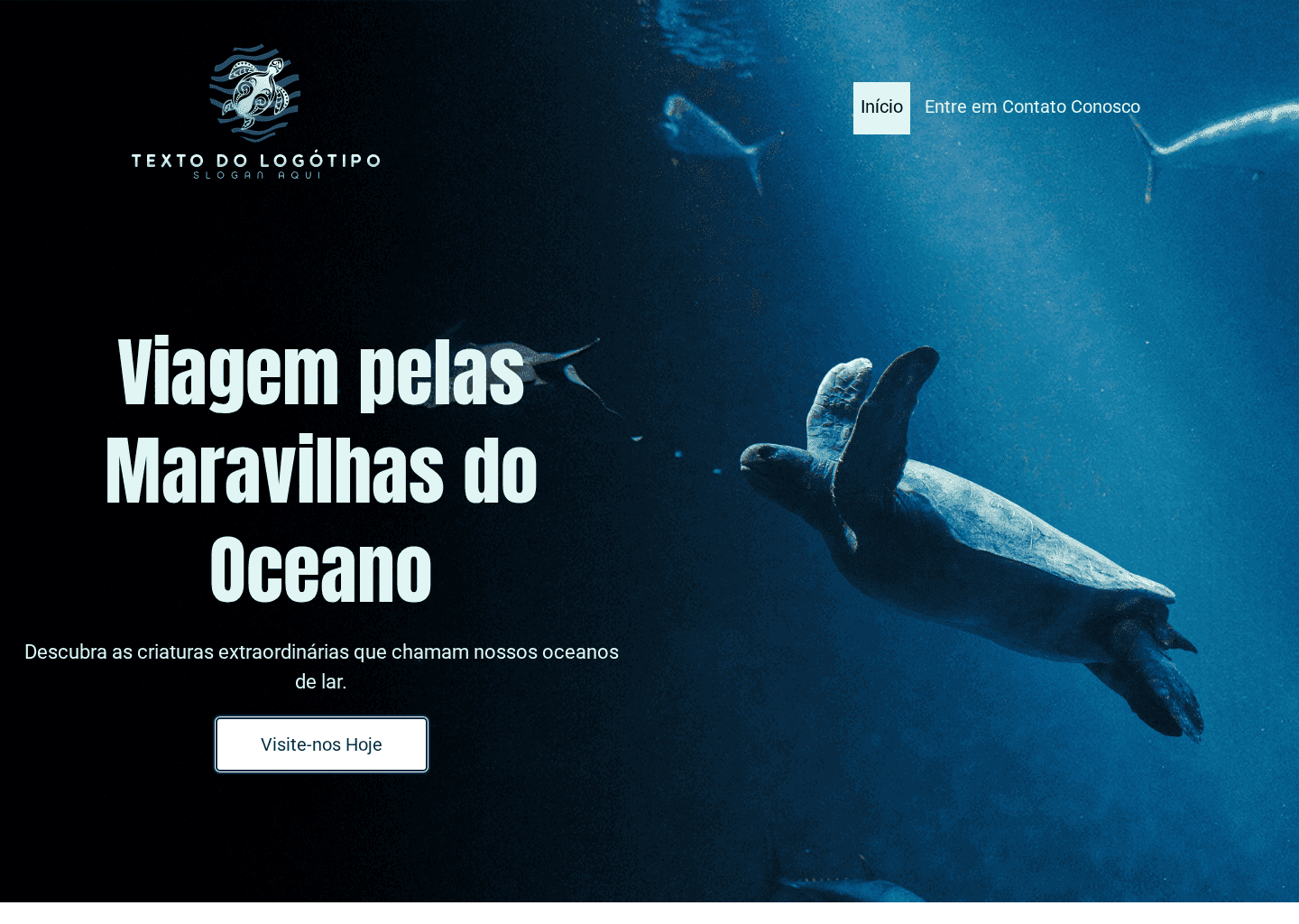 Parque Marinho Oceânico Website