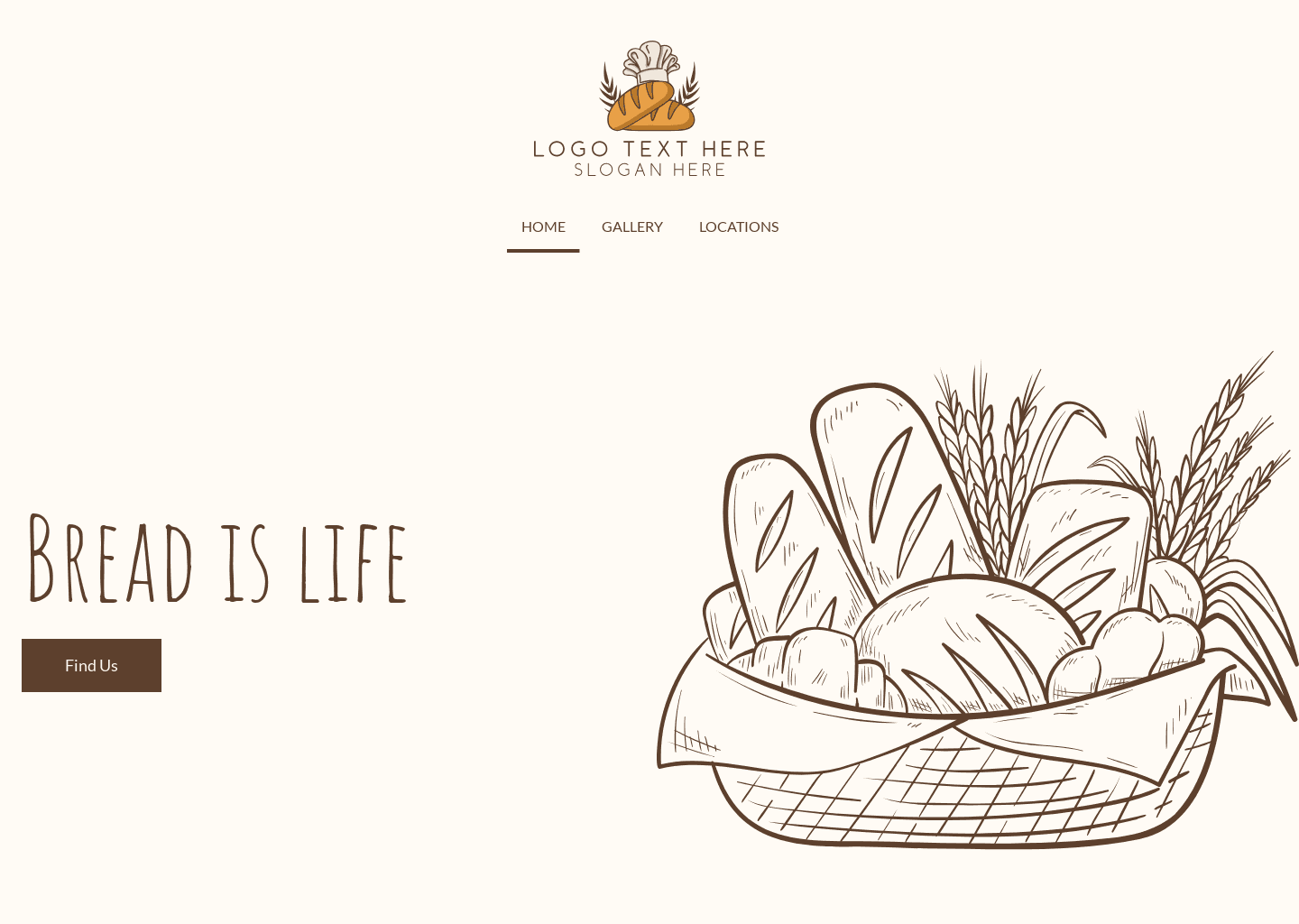 Bread Bakery Website Preview
