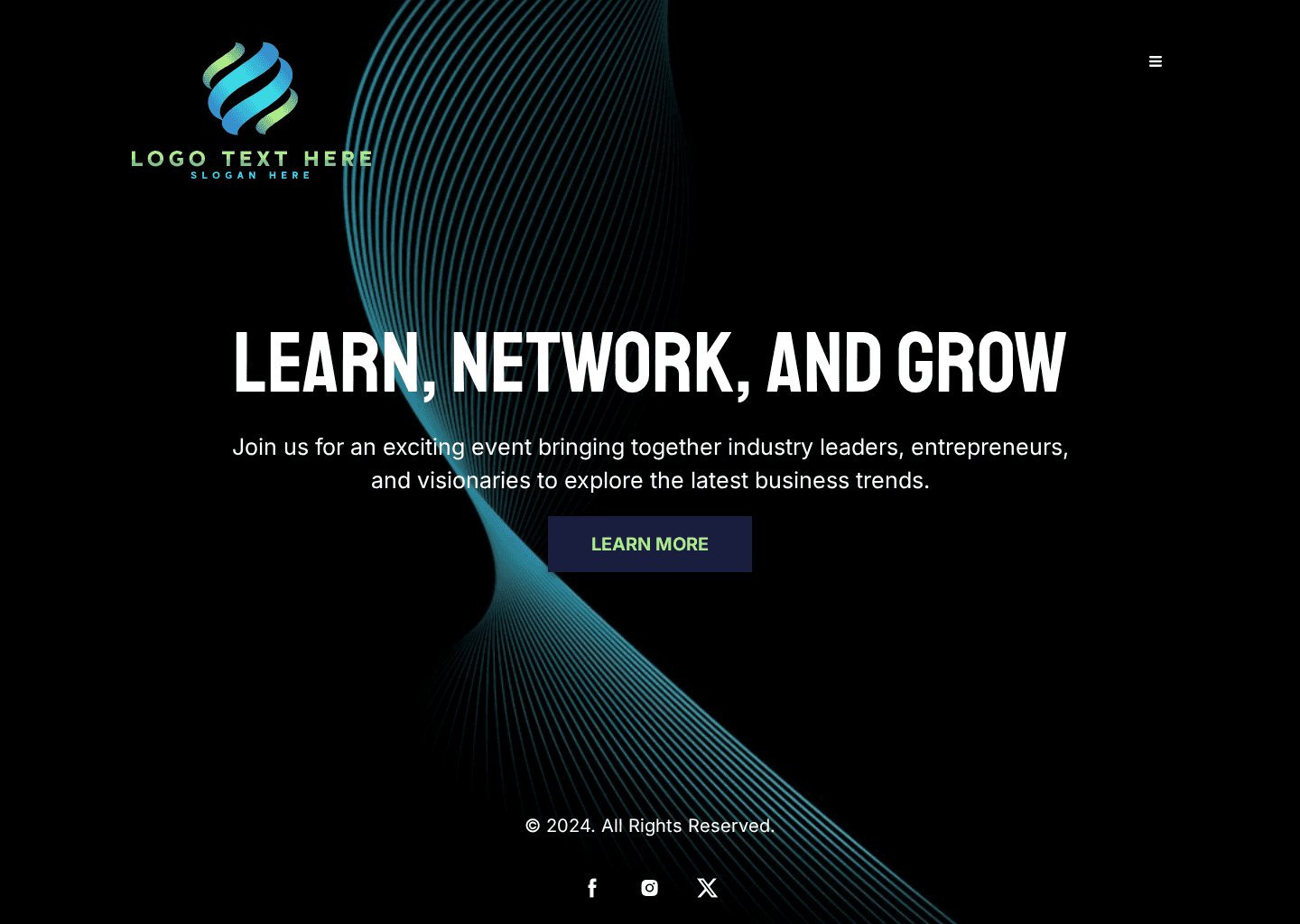 Network & Grow Website Preview