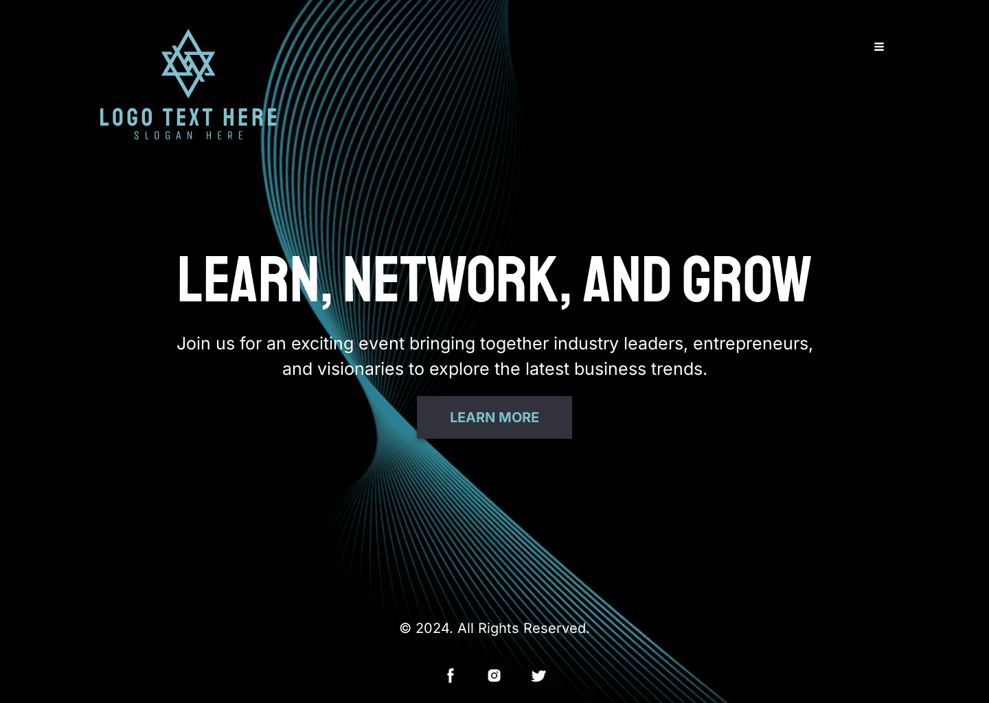 Grow Business Corporate website design