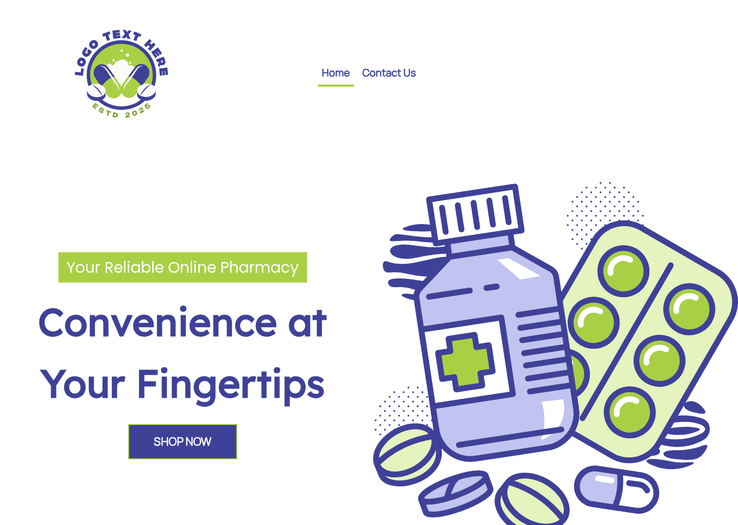 Online Pharmacy Store Website