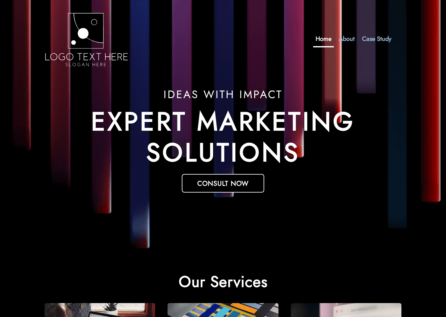 Business Agency Marketing Website