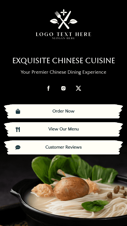 Chinese Cuisine Dining Link in Bio Preview